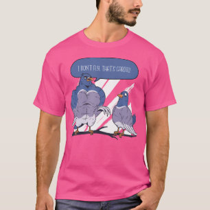 Muscled Pigeon - Funny Cardio Saying - Bodybuildin T-Shirt