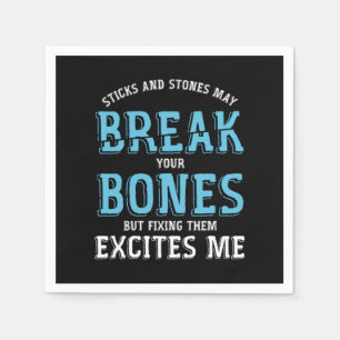 Muscles Bone Surgeon Orthopaedic Gift Stick And St Napkin