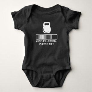Muscles Loading Baby Bodysuit