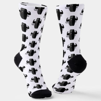 Muscles on Ice Hockey Puck Socks