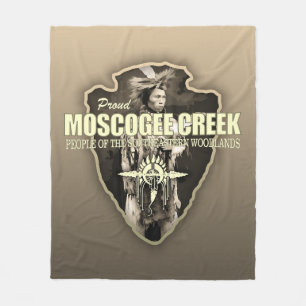Muscogee Creek (arrowhead) Fleece Blanket
