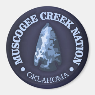 Muscogee Creek Nation (arrowhead) Magnet