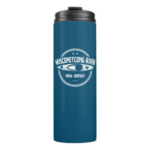 Musconetcong River New Jersey Kayaking Thermal Tumbler