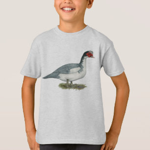 Muscovy Blue Pied Drake T-Shirt