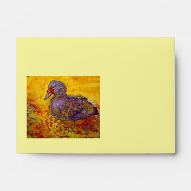 muscovy duck envelope (Front)