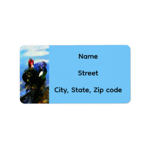 Muscovy Duck Return Address Label