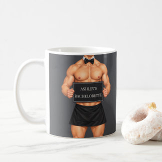 Muscular Butler Bachelorette Party Mug