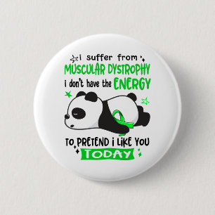 Muscular Dystrophy Awareness Month Ribbon Gifts 6 Cm Round Badge
