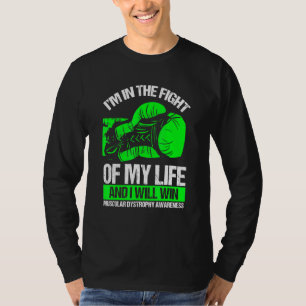 Muscular Dystrophy Awareness Win Survivor Green Ri T-Shirt