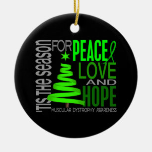 Muscular Dystrophy Christmas 1 Ornaments