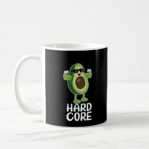 Muscular Hardcore Avocado Funny Coffee Mug
