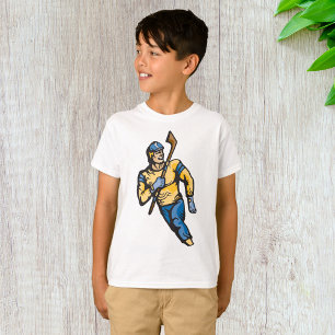 Muscular Hockey Player T-Shirt