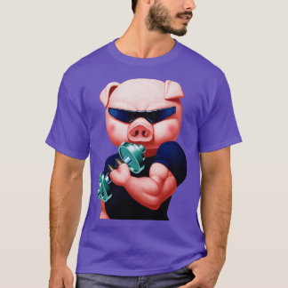 Muscular pig  T-Shirt
