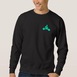 Muscular Power - Bodybuilder Strength and Fitness Sweatshirt