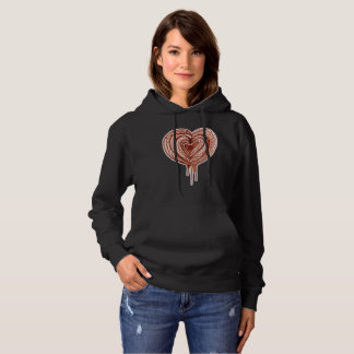 Muscular Pump (heart) drawing Hoodie