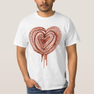 Muscular Pump (heart) drawing T-Shirt