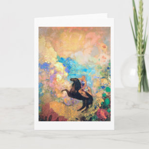 Muse on Pegasus, Redon Card
