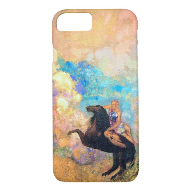 Muse on Pegasus, Redon Case-Mate iPhone Case (Back)