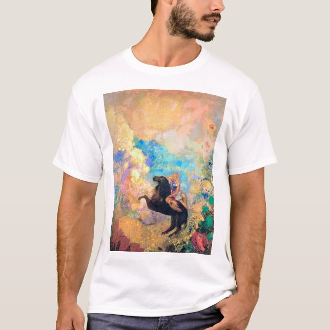 Muse on Pegasus, Redon T-Shirt (Front)