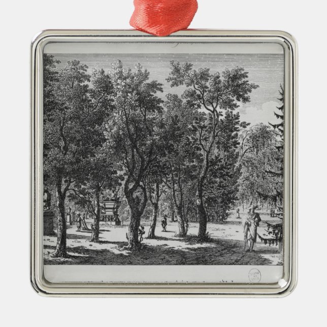 Musee des Monuments Francais, Paris Metal Tree Decoration (Front)