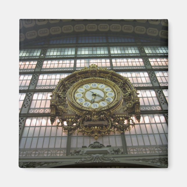 Musee d'Orsay clock Magnet (Front)