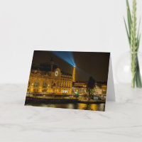 Musée d'Orsay in Paris at night