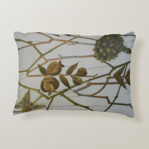 Musee d'Orsay - marquetry element Decorative Cushion