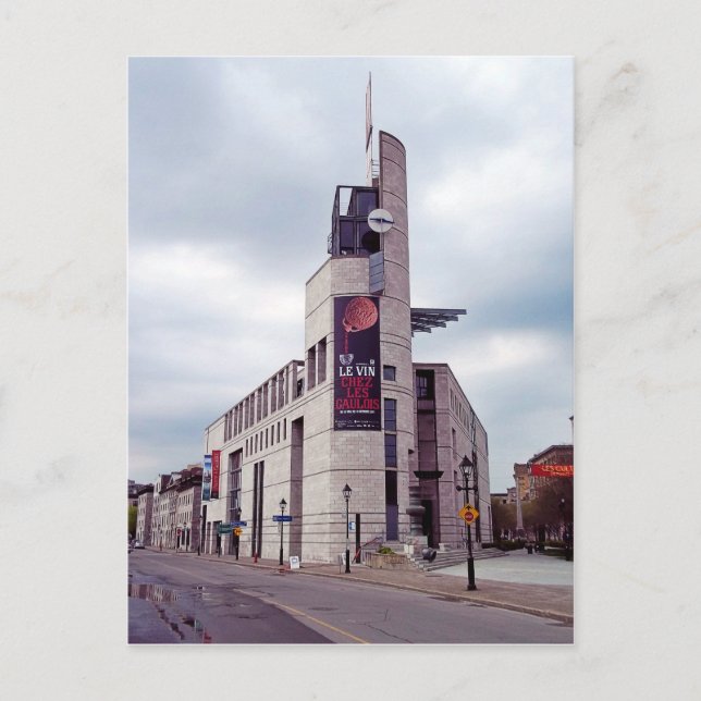 Musée Pointe-à-Caillère Postcard (Front)