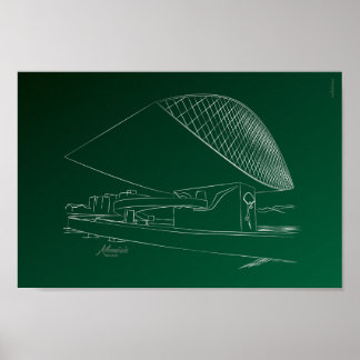 Museu Oscar Niemeyer Poster