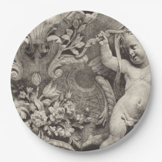 Museum art unique paper plate 