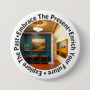 Museum Docent Button