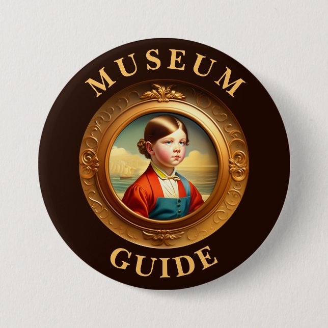 Museum Guide Button (Front)