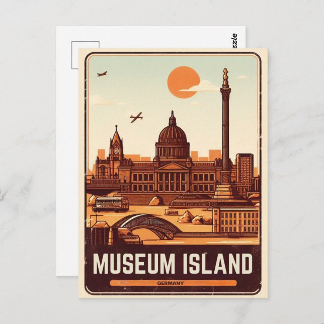 Museum island berlin-the historic heart of Berlin Postcard (Front/Back)