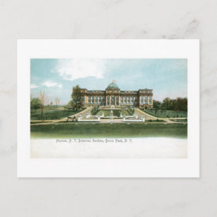 Museum, NY Botanical Gardens Postcard