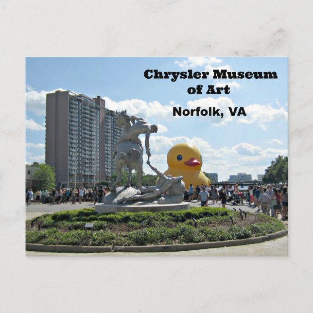 Museum of Art, Norfolk, Virginia Postcard (Front)
