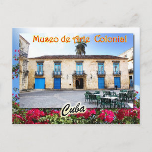 Museum of Colonial Art, Havana, Cuba Postcard
