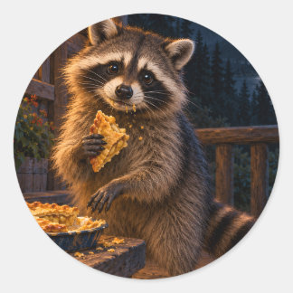 Museum of Missing Snacks Racoon Pie Sticker
