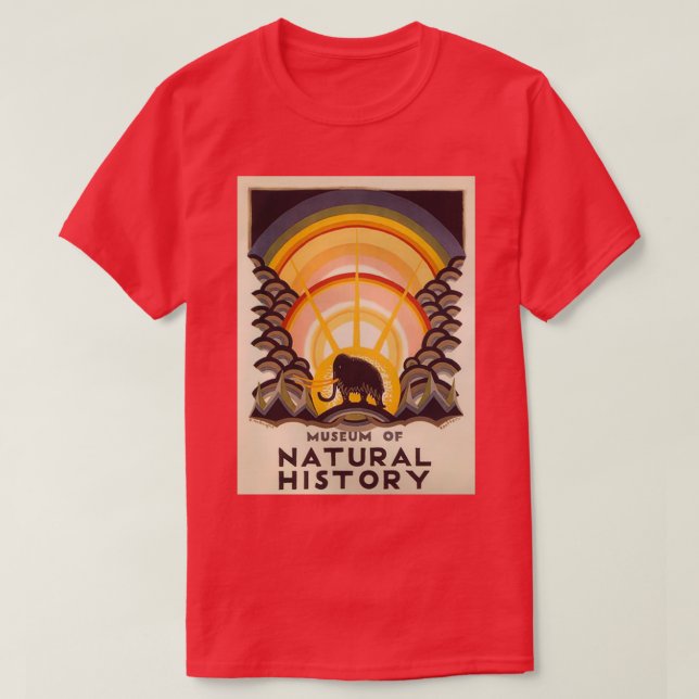 Museum of Natural History T-Shirt (Design Front)
