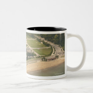 museum of science and industry Chicago Illinois Two-Tone Coffee Mug