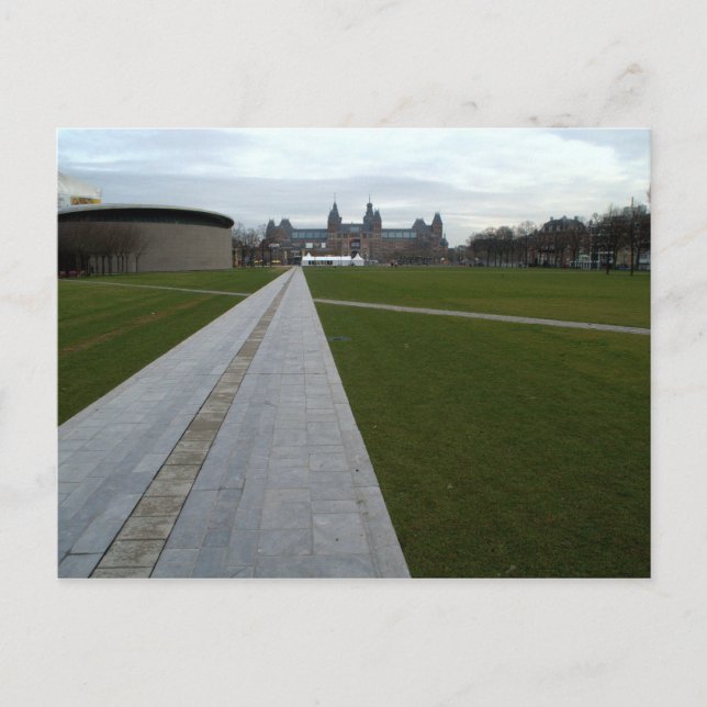 Museumplein, Amsterdam Postcard (Front)