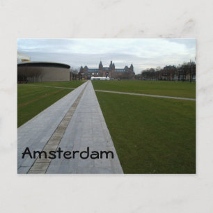 Museumplein, Amsterdam Postcard