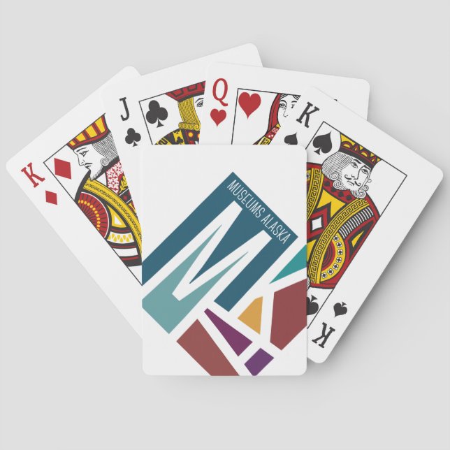 Museums Alaska Playing Card - Poker (Back)