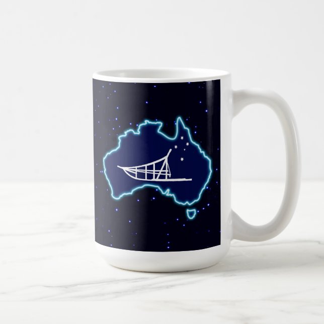 Mushing Down Under Coffee Mug (Right)