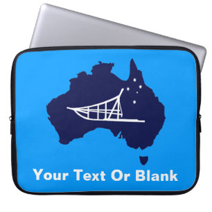 Mushing Down Under Laptop Sleeve