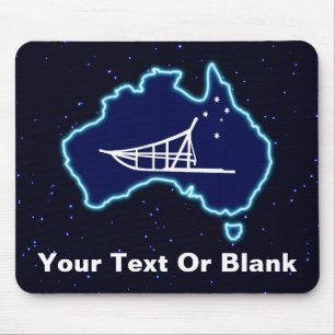 Mushing Down Under Mouse Mat