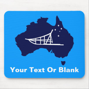 Mushing Down Under Mouse Mat