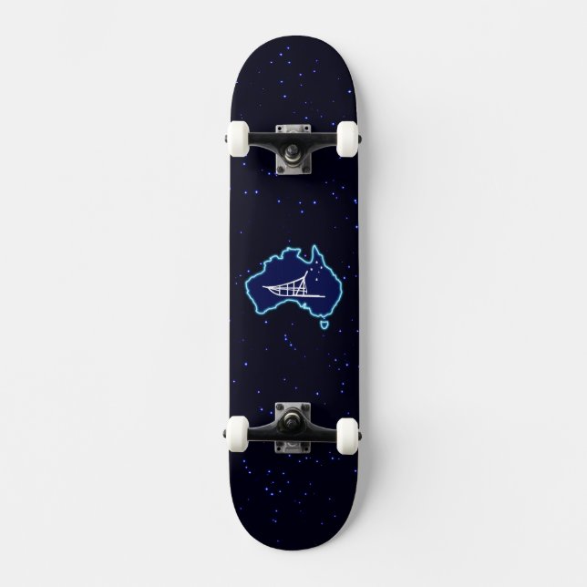 Mushing Down Under Skateboard (Front)