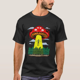 Mushroom Alien Shirt Alien Abduction Ufo Lovers Sp