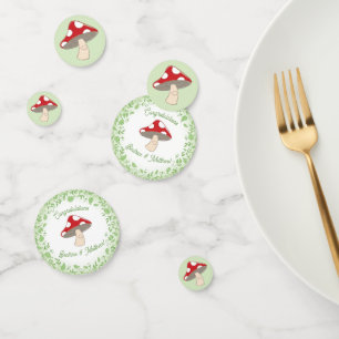 Mushroom Baby Shower Confetti
