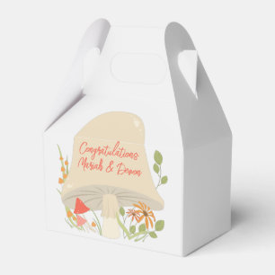 Mushroom Baby Shower Woodland Favour Box